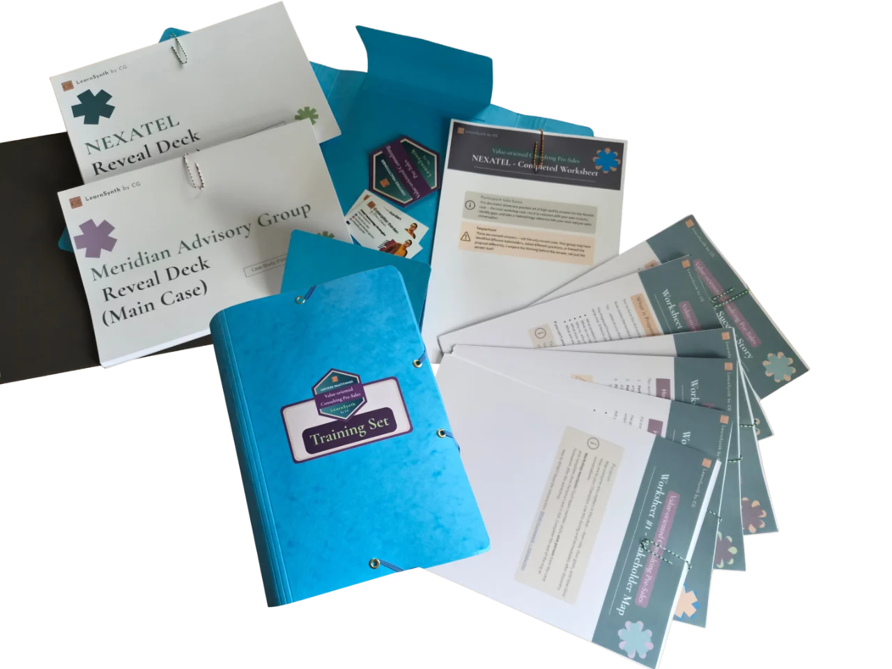 VCPS training set: case studies, workbooks, certificate and badge